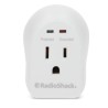 Adaptador de Pared con Salida Única Indicador LED RadioShack Blanco