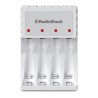 Cargador de Baterías AA y AAA RadioShack más 2 baterías AA Blanco