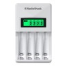 Cargador de Baterías AA y AAA RadioShack Carga Rápida Blanco