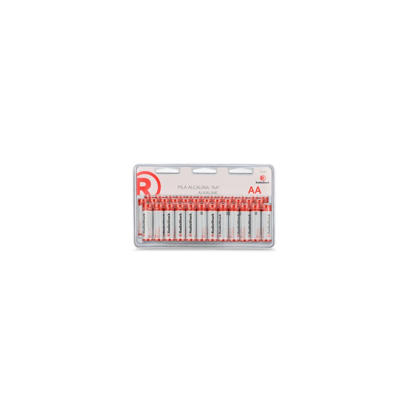 Pilas Alcalinas AA RadioShack 36 piezas