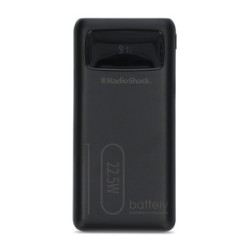 Powerbank Pantalla Digital RadioShack Tipo C 10 000 mAh Negro