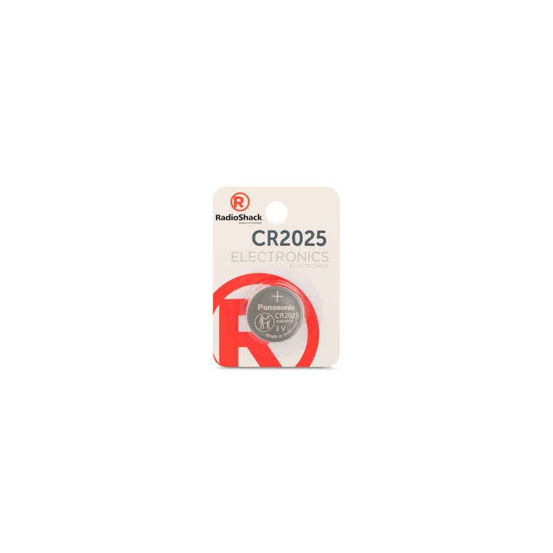 Pila de Litio RadioShack 3v CR2025 1 pieza