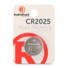 Pila de Litio RadioShack 3v CR2025 1 pieza