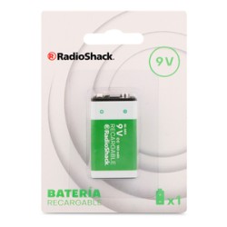 Pila Recargable NI-MH RadioShack 9V 180mAh