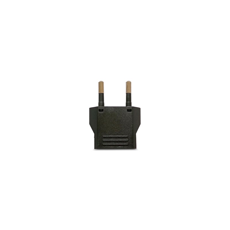 Adaptador para Clavija RadioShack Americana a Europea Negro
