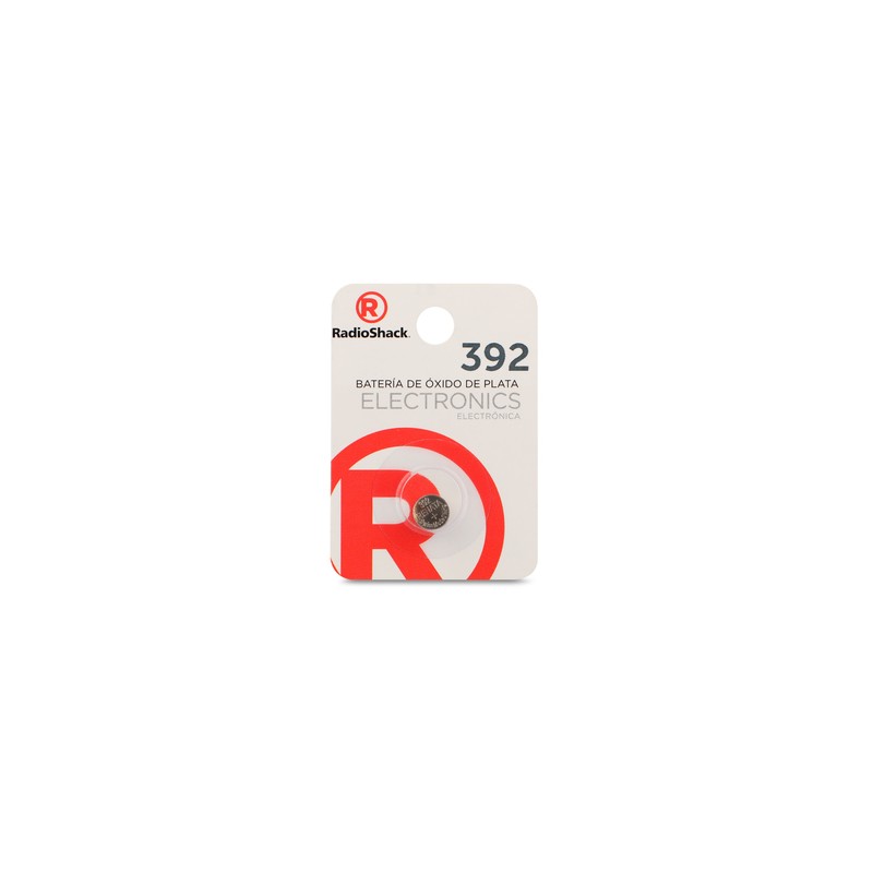 Pila para Reloj de Óxido de Plata 392 RadioShack