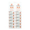 Pilas Alcalinas AA RadioShack / 12 piezas