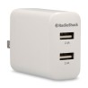 Cargador de Pared Puerto Doble USB RadioShack Blanco