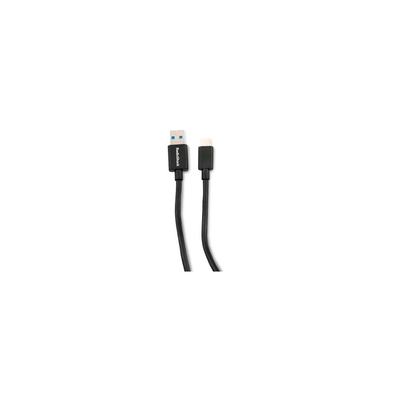 Cable de Carga USB Tipo C RadioShack 1 m Plástico