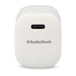 Cargador de Pared 1 puerto Tipo C RadioShack Carga Rápida Blanco