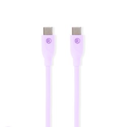 Cable USB 2.0 Tipo C a Tipo C RadioShack 1 m Morado