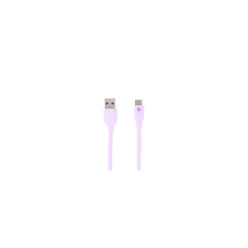 Cable USB 2.0 Tipo A a Tipo C RadioShack 1 m Morado