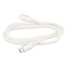 Cable USB Tipo C a C RadioShack 91 cm Trenzado Blanco