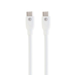 Cable USB 2.0 Tipo C a Tipo C RadioShack 1 m Blanco