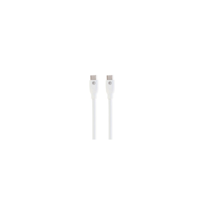 Cable USB 2.0 Tipo C a Tipo C RadioShack 1 m Blanco