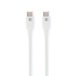 Cable USB 2.0 Tipo C a Tipo C RadioShack 1 m Blanco