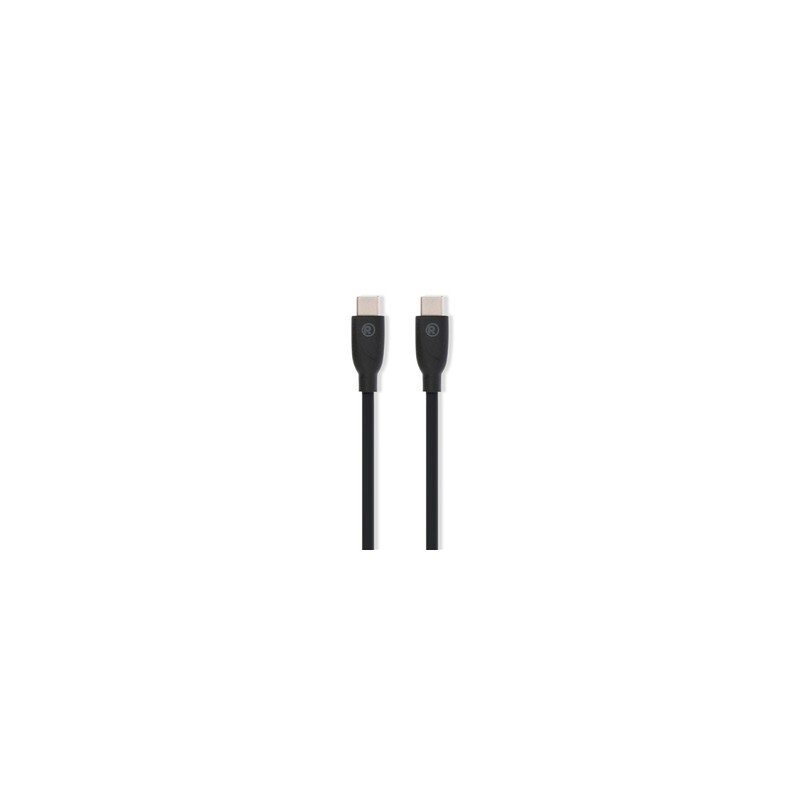 Cable USB 2.0 Tipo C a Tipo C RadioShack 3m Negro