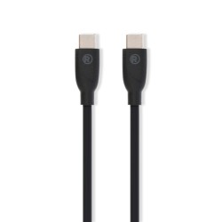 Cable USB 2.0 Tipo C a Tipo C RadioShack 3m Negro