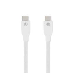 Cable Magnético USB 2.0 Tipo C a Tipo C RadioShack 1m Blanco