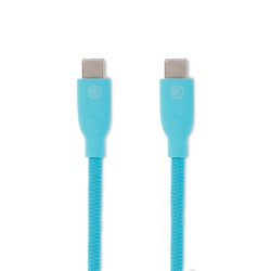Cable Magnético USB 2.0 Tipo C a Tipo C RadioShack 1 m Azul