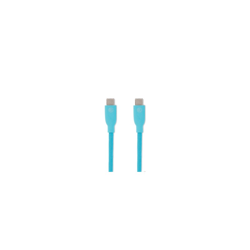 Cable Magnético USB 2.0 Tipo C a Tipo C RadioShack 1 m Azul