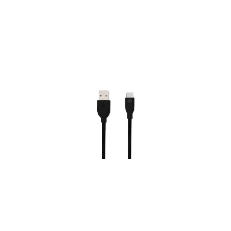 Cable Magnético USB 2.0 Tipo A a Tipo C RadioShack 1m Negro