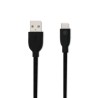 Cable Magnético USB 2.0 Tipo A a Tipo C RadioShack 1m Negro