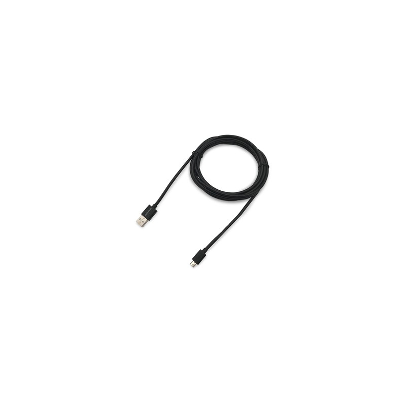 Cable USB a Micro USB RadioShack / 2.7 m / Plástico / Negro