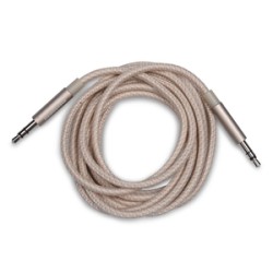 Cable Auxiliar 3.5 mm Trenzado RadioShack 1.8 m Dorado