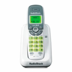 Teléfono Inalámbrico con Identificador de Llamadas RadioShack Blanco