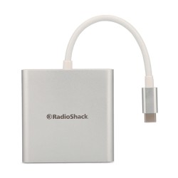 Adaptador 3 en 1 Radio Shack Tipo C 10 cm