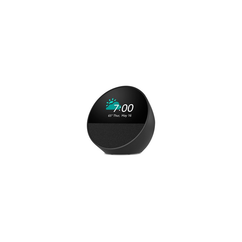 Alexa Amazon Echo Spot 2024 Touch 2.83 pulg. Negro