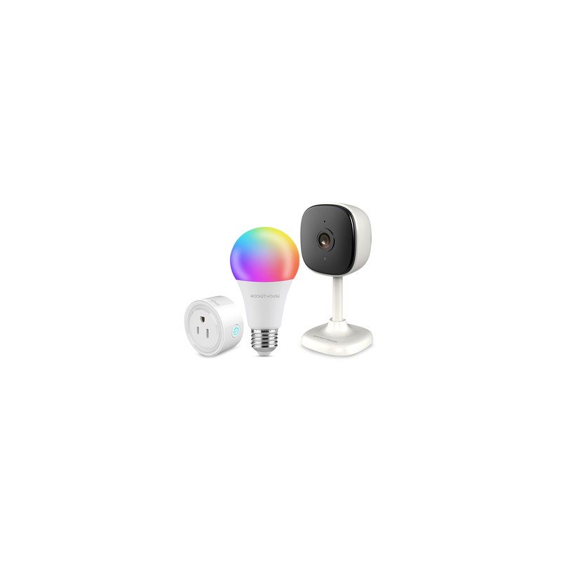 Kit Hogar Inteligente RHKIT02 Rocket House WiFi 3 piezas