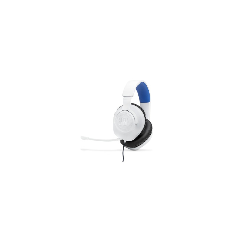 Audífonos Gamer Quantum 100X JBL Blanco con Azul