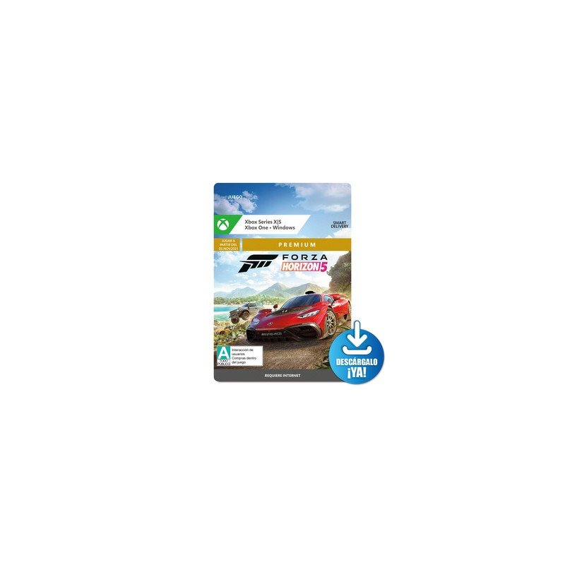 Forza Horizon 5 Premium Edition / Juego digital / Xbox Series X·S / Xbox One / Windows / Descargable