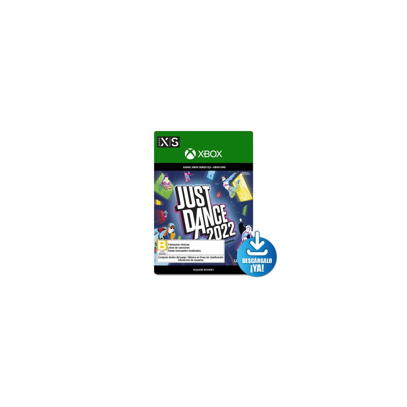 Just Dance 2022 / Juego digital / Xbox Series X·S / Xbox One / Descargable