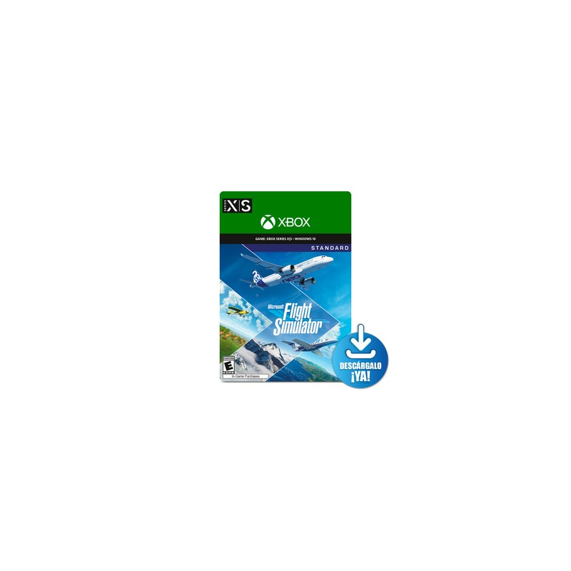 Microsoft Flight Simulator Estándar / Juego digital / Xbox Series X·S / Windows / Descargable