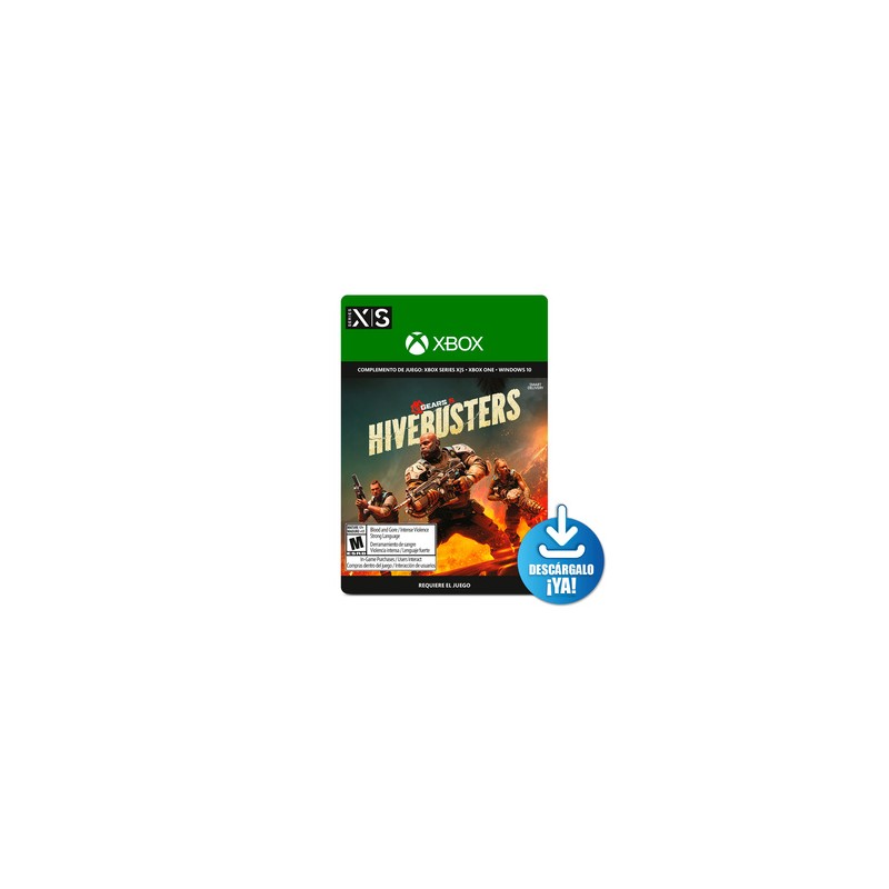 Gears 5 Hivebusters / Complemento de juego digital / Xbox One / Xbox Series X·S / Windows / Descargable
