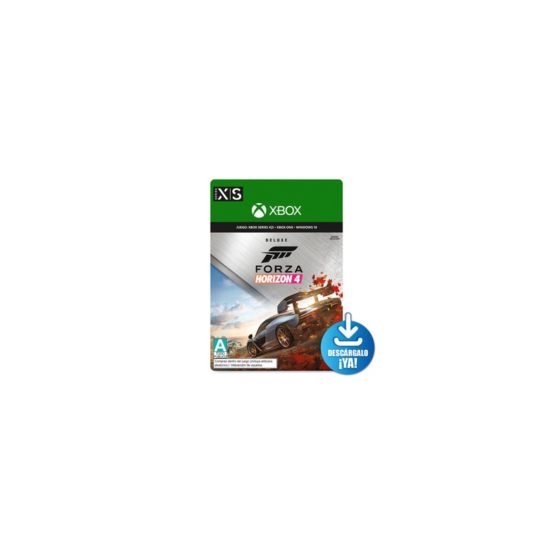 Forza Horizon 4 Deluxe Edition / Juego digital / Xbox One / Xbox Series X·S / Windows / Descargable