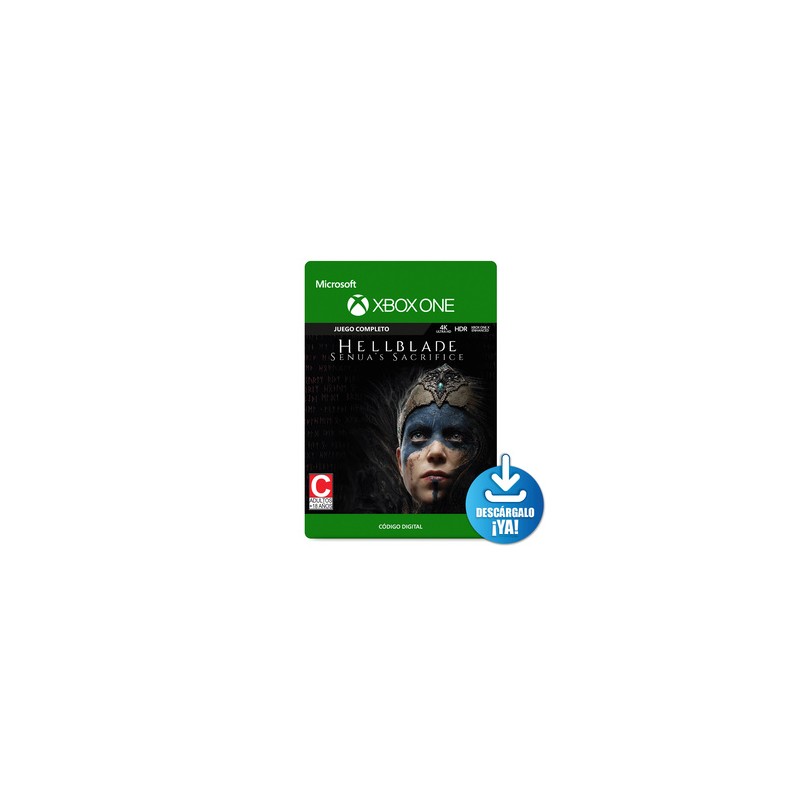 Hellblade Senuas Sacrifice / Juego digital / Xbox One / Descargable