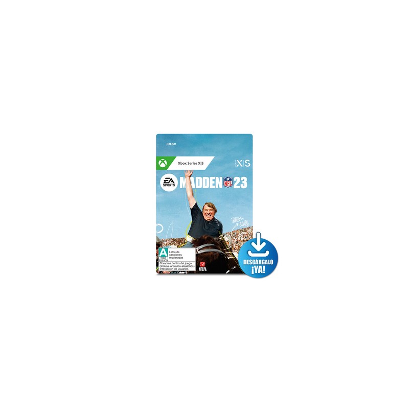Madden NFL 23 Edición Estándar / Juego completo / Xbox Series X·S / Descargable