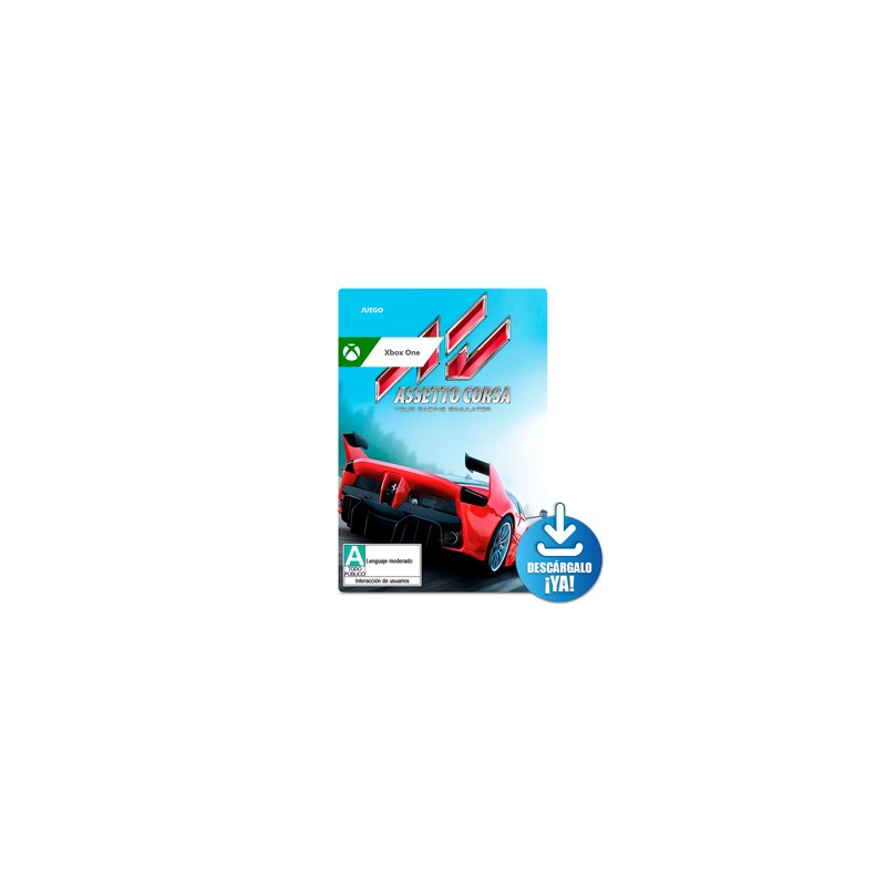 Asseto Corsa / Juego digital / Xbox One / Descargable
