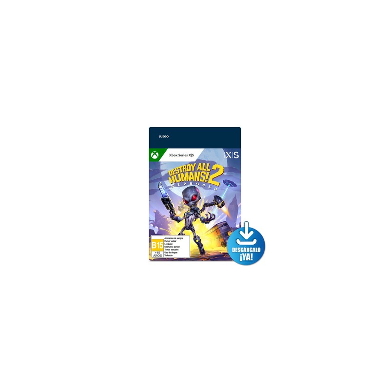 Destroy All Humans 2 Reprobed / Juego digital / Xbox One / Xbox Series X·S / Descargable