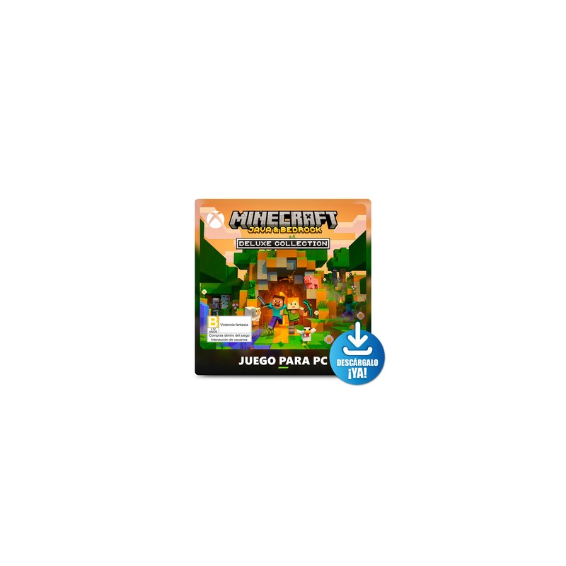 Minecraft Deluxe Collection Xbox PC Descargable