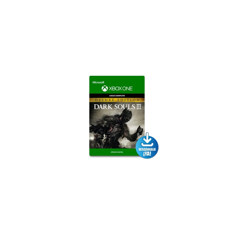 Dark Souls III Deluxe Edition / Juego digital / Xbox One / Descargable