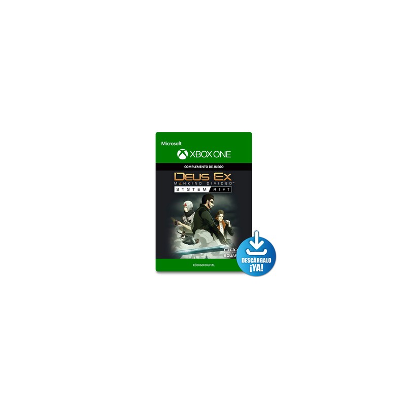 Deus Ex Mankind Divided System Rift / Complemento de juego digital / Xbox One / Descargable