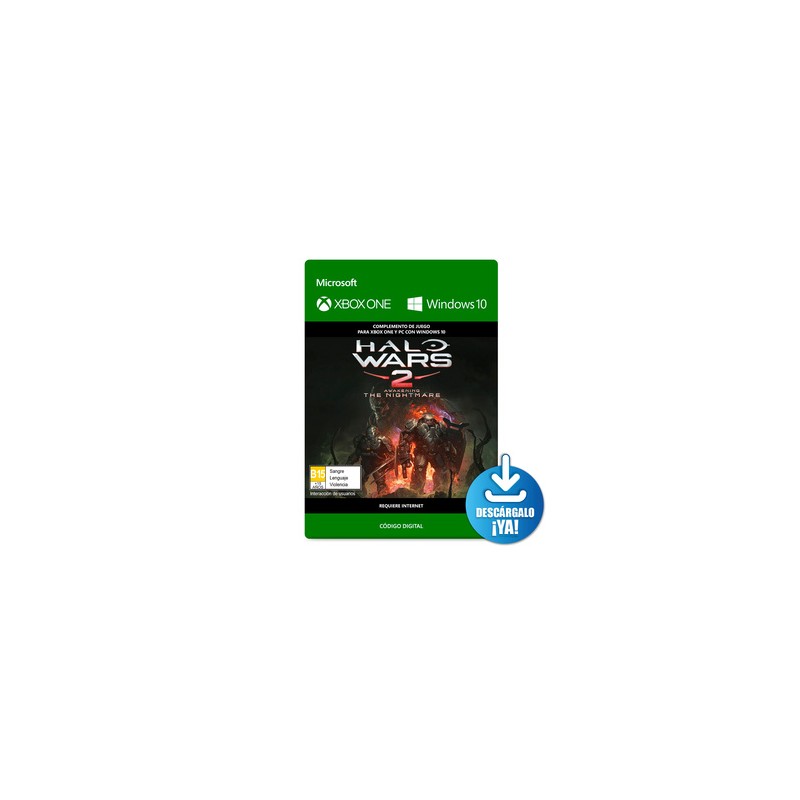 Halo Wars 2 Awakening The Nightmare / Complemento de juego digital / Xbox One / Windows / Descargable