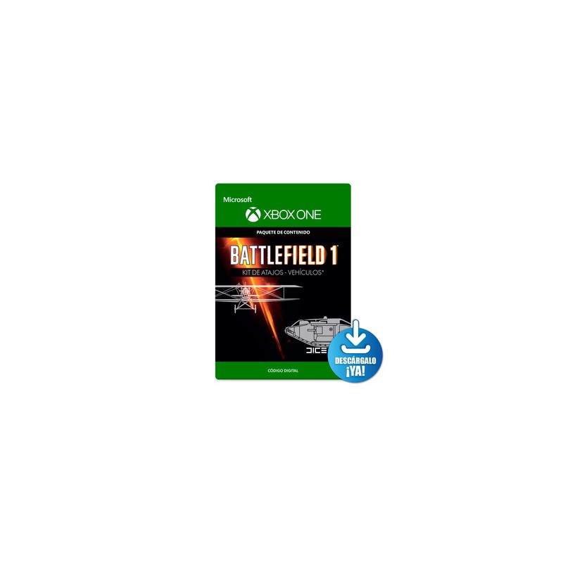 Battlefield 1 Kit de Atajos Paquete Vehículos /  Paquete de contenido digital / Xbox One / Descargable