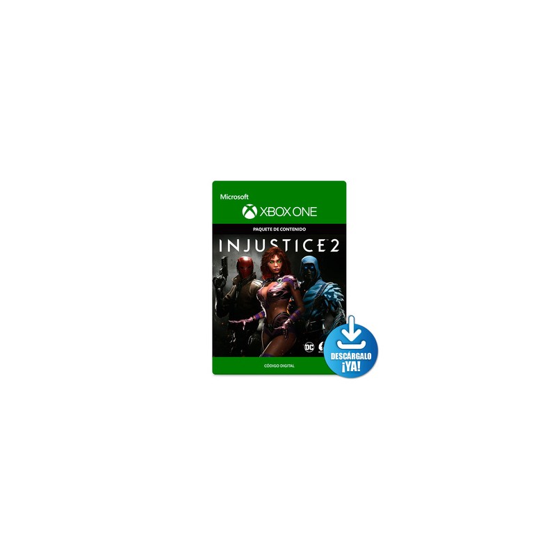 Injustice 2 Fighter Pack 1 / Paquete de contenido digital / Xbox One / Descargable