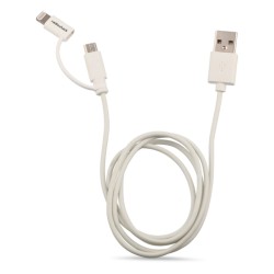 Cable de Carga 2 en 1 RadioShack 91 cm Plástico